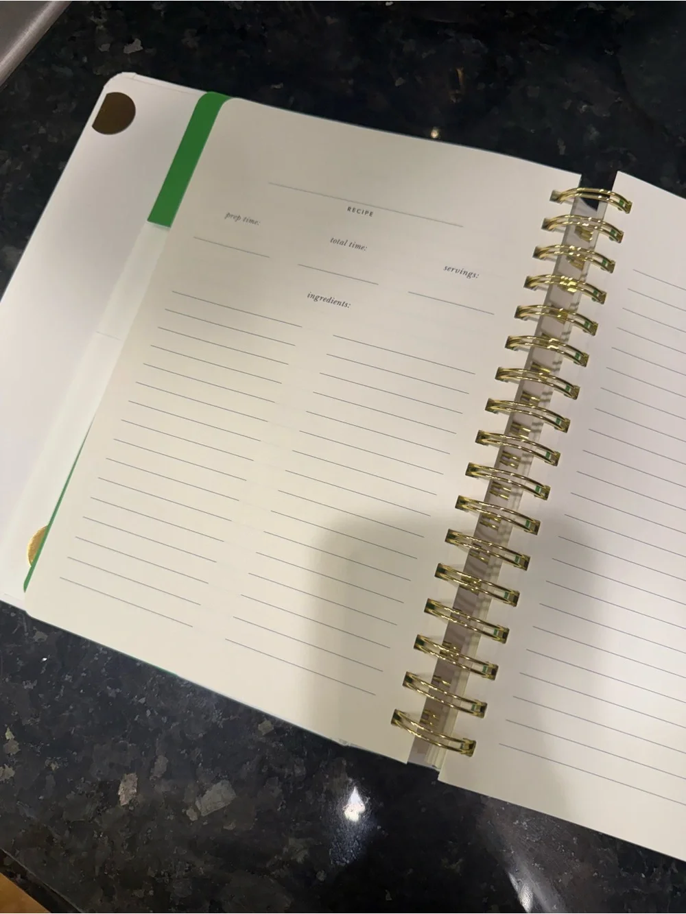 KATE SPADE “Bella Pantry” Recipe Book👩‍🍳
